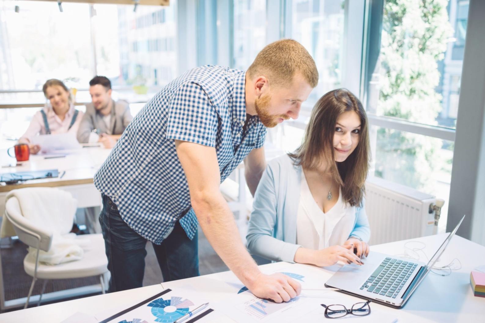 Financial planning session with clear documentation